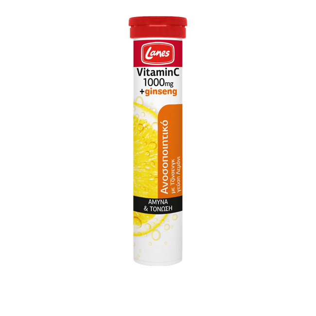 Lanes Vitamin C 1000mg με Ginseng
