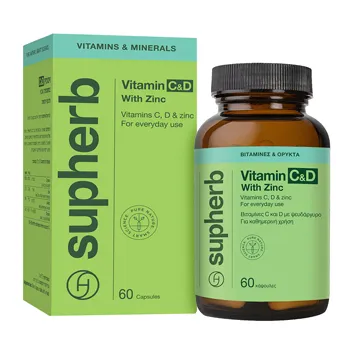 Supherb Vitamins C + D & Zinc