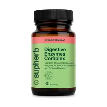 sSUPHERB Digestive Enzymes Complex 30 cap